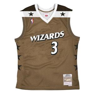 smjygs20042-wwigold07cbt-maillot-nba-washington-wizards-caron-butler-gold