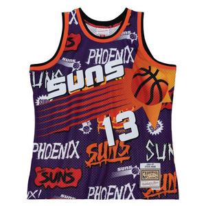 tfsm4768-psu96snapurp-maillot-avec-autocollant-slap-phoenix-suns-swingman-1996-97-purple