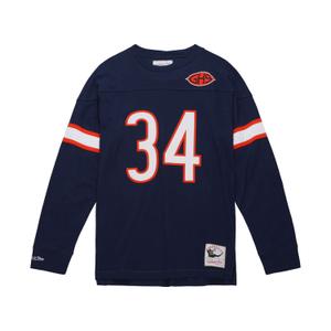 tnnc3402-cbe83wpanavy-t-shirt-manches-longues-nfl-chicago-bears-walter-payton-navy