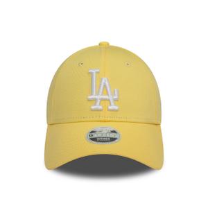 60565240-casquette-de-baseball-femme-los-angeles-dodgers-new-era-9forty-league-essential-jaune-tu