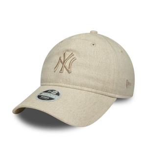 60667643-casquette-snapback-en-lin-femme-new-york-yankees-9twenty-beige-tu