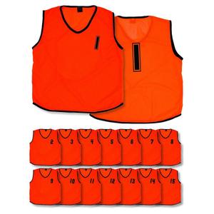 prb302oi-chasuble-en-maille-numerotes-de-1-a-15-enfant-precision-x15-fluo-orange