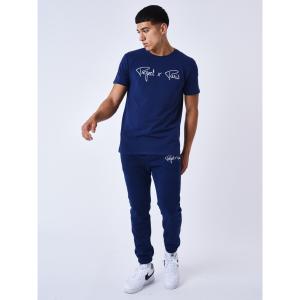 1910076-nb-t-shirt-broderie-logo-project-x-paris-basic-bleu-nuit