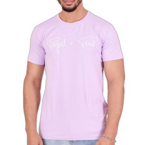1910076-pl2w-t-shirt-project-x-paris-logo-basic-broderie-violet-blanc