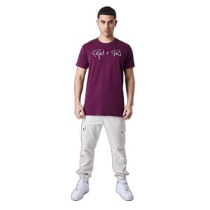 1910076-prw-t-shirt-basique-broderie-logo-project-x-paris-violet