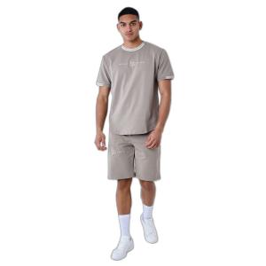 2210218-tp-t-shirt-uni-avec-bande-logo-project-x-paris-gris-gris