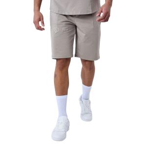 2240218-tp-short-uni-avec-bande-logo-project-x-paris-taupe