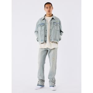 2593002-bl-ensemble-pantalon-et-veste-en-jeans-project-x-paris-bleu