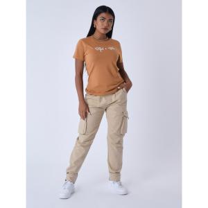 f221121-cm-t-shirt-broderie-logo-femme-project-x-paris-basic-camel
