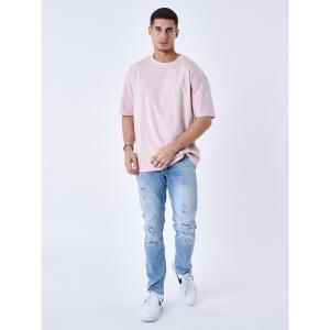 t231014-pk3w-t-shirt-broderie-logo-project-x-paris-rose-poudre