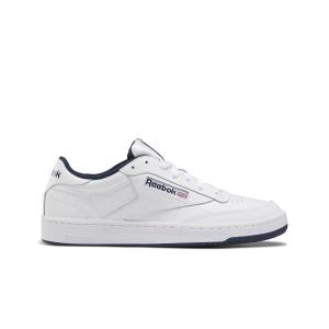 chaussures-reebok-club-c85-blanc-bleu-marine
