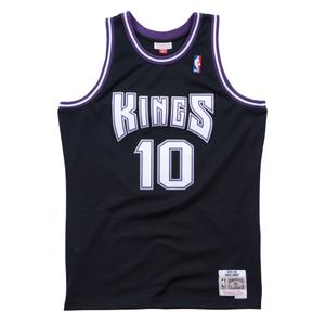 smjygs18207-skiblck01mbi-maillot-nba-sacramento-kings-mike-bibby-black-purple