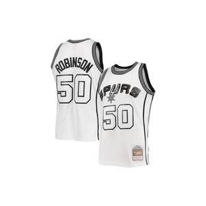smjylf19033-saswhit98drb-maillot-david-robinson-san-antonio-spurs-blanc