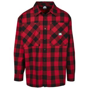 sweatshirt-en-flanelle-southpole-check-rouge