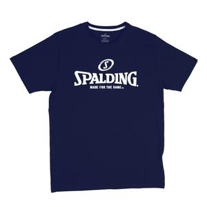 40221626-na-wh-t-shirt-spalding-essential-logo-navy-blue-white