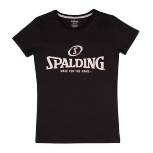 40221627-bl-t-shirt-femme-spalding-essential-logo-black