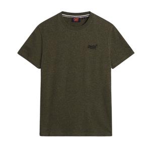 m1011245a-1bg-t-shirt-coton-bio-superdry-essential-olive-mouchete-chine