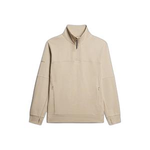 m2013961a-2dn-sweatshirt-ample-col-zippe-superdry-tech-marron-taupe-delave