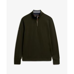 m2014078a-1km-sweatshirt-a-col-zippe-superdry-core-henley-vert-olive-surplus-goods