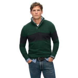 m2014171a-f1z-sweatshirt-classique-a-col-tunisien-superdry-vert-email-bleu-marine-eclipse