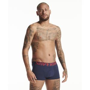 m3110345a-6pl-boxer-en-coton-bio-superdry-dual-logo-x2-bleu-marine-profond-rouge-vif