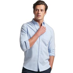 m4010653a-8ts-chemise-delavee-superdry-oxford-bleu-oxford-classique
