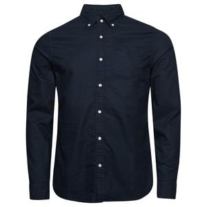 m4010653a-98t-chemise-manches-longues-en-coton-bio-superdry-oxford-bleu-marine-eclipse