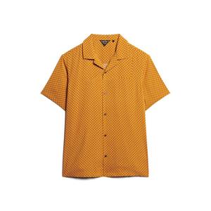 m4010770a-2hi-chemise-superdry-revere-70s-mini-imprime-geometrique-fauve