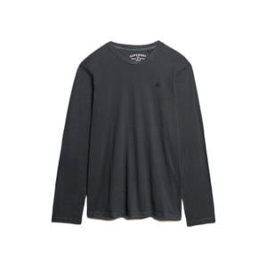 m6010910a-98t-t-shirt-manches-longues-superdry-classic-essential-bleu-marine-eclipse