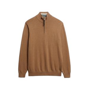 m6110690a-h4x-pull-en-coton-a-col-camionneur-superdry-essentials-marron-carbone-chine