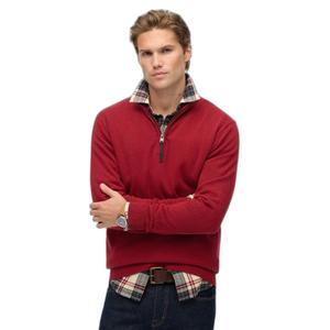 m6110690a-h4z-pull-half-zip-superdry-essentials-rouge-carmin-chine