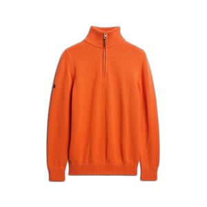 m6110706a-03m-pull-en-maille-de-coton-a-col-camionneur-superdry-orange