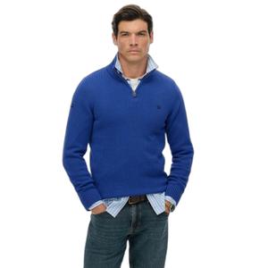 m6110706a-ac7-pull-a-col-camionneur-maille-et-coton-superdry-bleu-cobalt