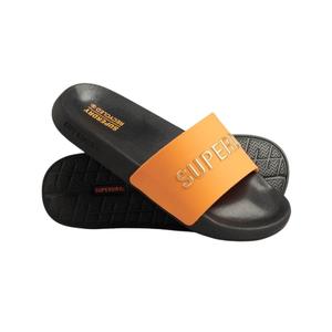 mf310239a-9wf-claquettes-de-piscine-superdry-noir-orange-vif-orne-de-souci-dore-metallise