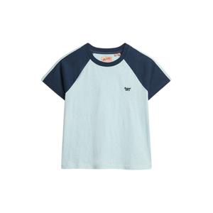 w1011427a-d8q-t-shirt-a-logo-retro-femme-superdry-essential-bleu-ciel-d-hiver-bleu-marine-intense