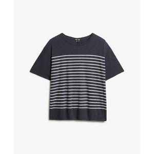 w1011653a-9ju-t-shirt-a-epaules-tombantes-femme-superdry-studios-rayure-optic-bleu-marine