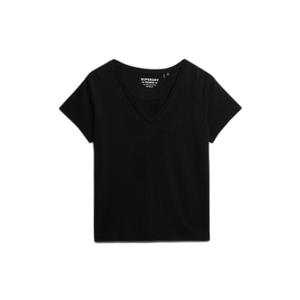 w1011828a-02a-t-shirt-col-v-femme-superdry-slub-emb-de-studios-noir