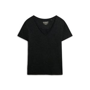 w1011828a-dcx-t-shirt-col-v-femme-superdry-slub-emb-de-studios-noir-metallise