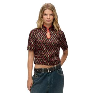 w6012099a-f8k-blouse-femme-superdry-mandarin-jacquard-noir-block-floral