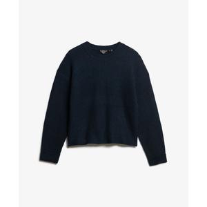 w6110579a-b6r-pull-brosse-femme-superdry-bleu-sarcelle-fonce-twist
