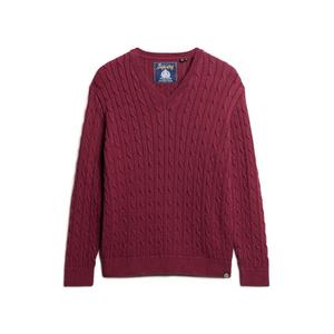 w6110588a-zud-pull-oversize-torsade-a-col-v-femme-superdry-rouge-bordeaux