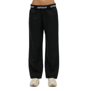 w7011182a-02a-pantalon-a-cordon-de-serrage-en-lin-femme-superdry-noir