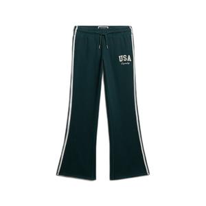 w7011213a-8um-jogging-femme-superdry-ath-ess-stripe-flare-vert-pinede-fonce