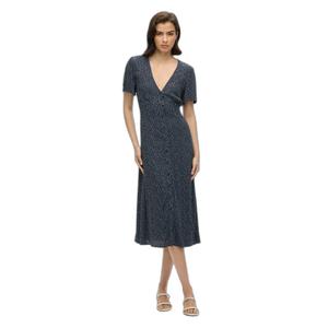 w8011829a-c8v-robe-mi-longue-imprimee-boutonnee-femme-superdry-bleu-marine-a-petites-fleurs