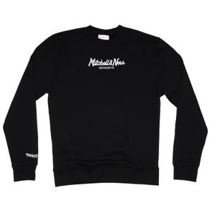 swtrintl872-mnnblck-sweatshirt-mitchell-ness-col-rond-noir-blanc