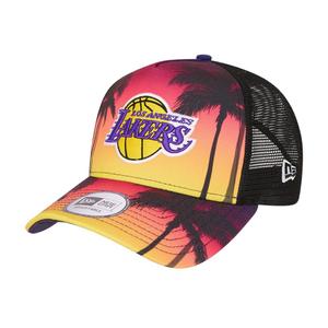 60137591-casquette-trucker-nba-los-angeles-lakers-jaune-rose-tu