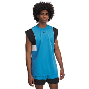 1390117-452-maillot-under-armour-zone-pro-ether-blue-noir-noir